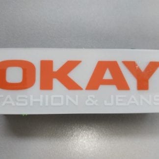 OKAY Fasion & Jeans transfer 10cm