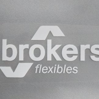Brokers flexibles transfer white 10cm