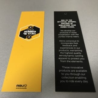 AGU Jumbo Visma Hangtag PL