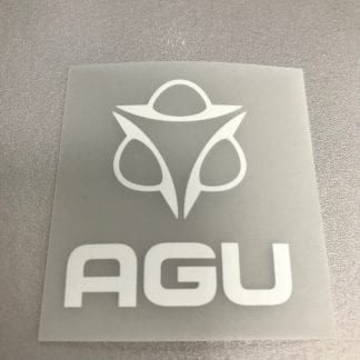 AGU transfer white 3,5 x 4 cm PL