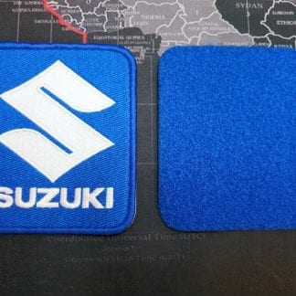 Suzuki Velcro Badge KBL/Kobalt 2 part 8.5cm