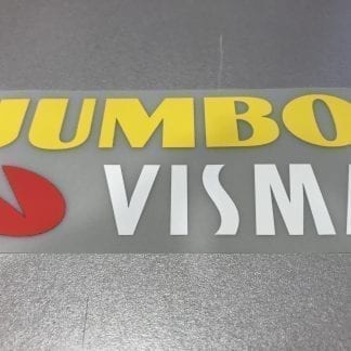 Jumbo Visma Full Color Transfer 15 cm x 6 cm PL (NEW)