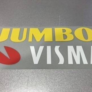 Jumbo Visma Full Color Transfer 17 cm x 7 cm PL (NEW)