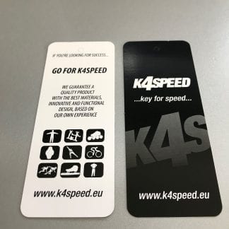 K4Speed Hangtag