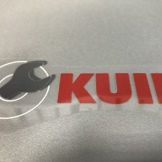 Kuil transfer "red" 25 cm wide