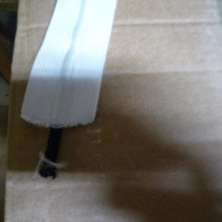 Elastics 4 cm White + Cord Black BOX (001.040.02)