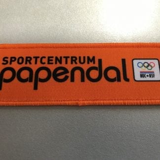 Sportcentrum Papendal Sublimated Badge ORANJE PL