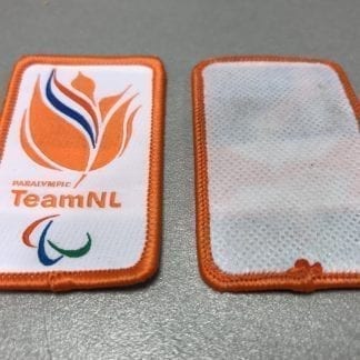 Team NL Paralympic Sublimated Badge 4 cm x 6 cm (OUD)