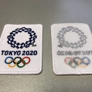 Tokyo 2020 Olympic games embroided badge PL