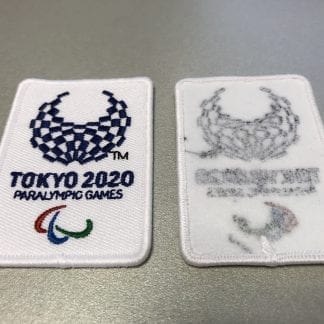 Tokyo 2020 Paralympic games embroided badge