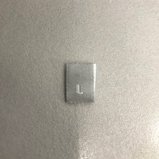 Woven Sizelabel size L PL