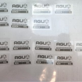 AGU Size Label Transfer Standard Men 3XL